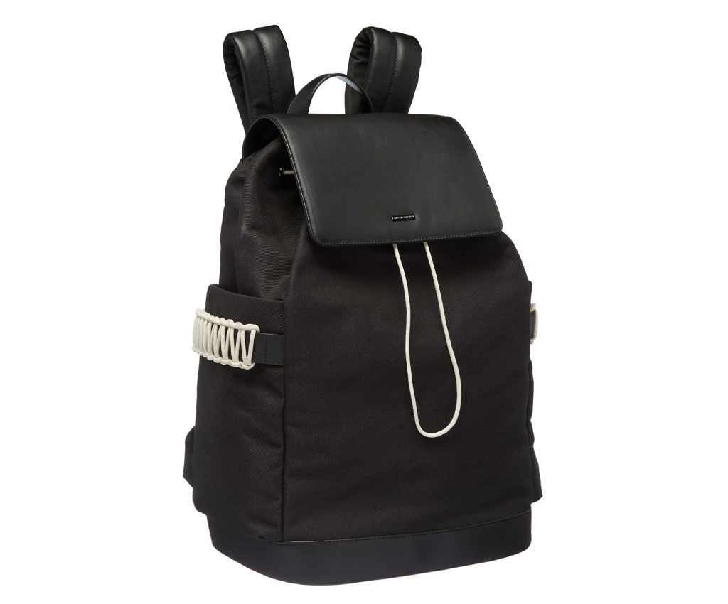 Leather Interlacing Backpack